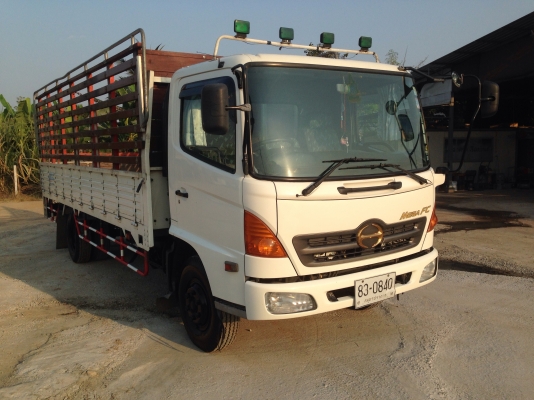 6ล้อHINOเมกก้า 150HPกะบะยาว5.50ม