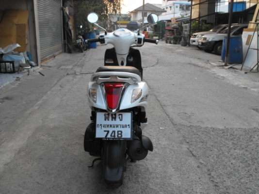 ขาย Yamaha Filano ปี 55 สีขาว