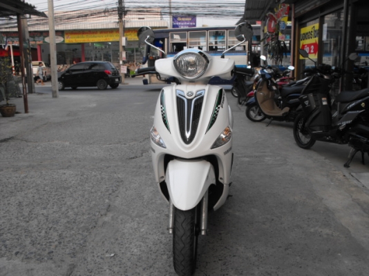 ขาย Yamaha Filano ปี 55 สีขาว