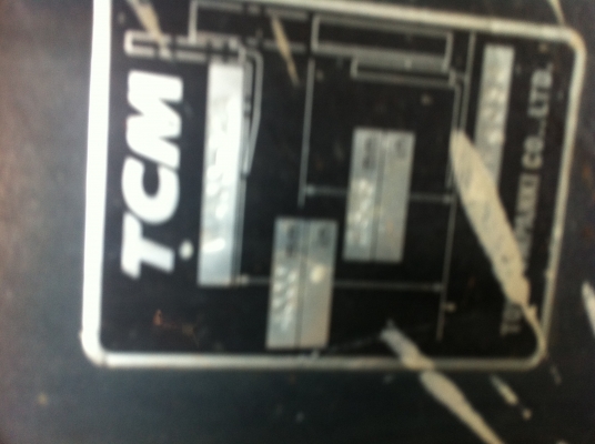 ขายโฟล์คลิฟท์ TCM FG25N5 เสาสูง 4 เมตร