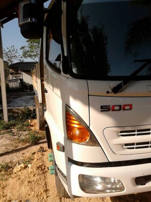 รถฮีโน่ 6 ล้อดั้ม 175 แรงม้า. ปี 55  ( รถวิ่ง 4x,xxx กม. )  สนใจติดต่อ 081 - 6079515