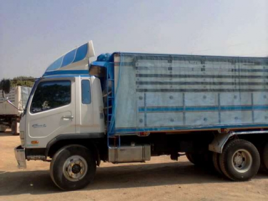 กระบะ 10 ล้อ ดัมพ์อลูมิเนียมสวยๆ ยาว 6.20 เมตร ครบชุด