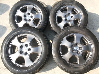 ขายล้อแม็ก VIGO CHAMP 16 (สีกัลเงา) พร้อมยาง 1 ชุด