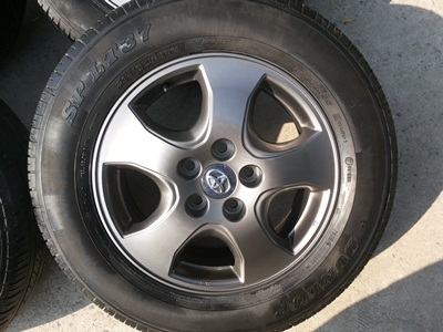 ขายล้อแม็ก VIGO CHAMP 16 (สีกัลเงา) พร้อมยาง 1 ชุด