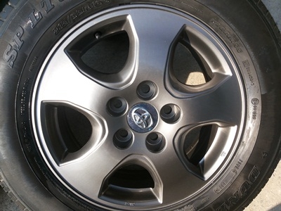 ขายล้อแม็ก VIGO CHAMP 16 (สีกัลเงา) พร้อมยาง 1 ชุด