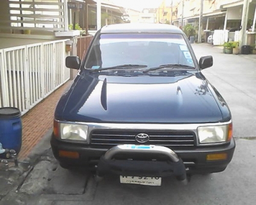 ขายรถกระบะ 4 ประตู TOYOTA MIGHTY-X ปี97 สีน้ำเงิน เดิมๆ บางๆ