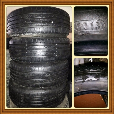 ขายยาง ปี13 Nexxen 195-55-15 ราคา 4,200 บาท ถูกมาก!!!