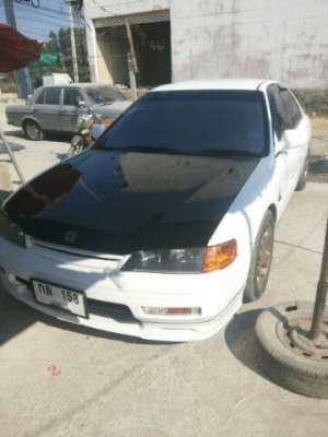 1994 Hondahonda accord 2.2Lxi โฉมไฟท้ายก้อนเดียว สีขาวดำ ทะเบียน กล158 1994 Hondahonda accord 2.2Lxi โฉมไฟท้ายก้อนเดียว สีขาวดำ ทะเบียน กล158