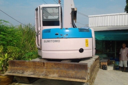 ขาย SUMITOMO SH75U-2  รถนำเข้าเก่าญี่ปุ่นแท้ 100\% ราคาพร้อมส่งค่ะ