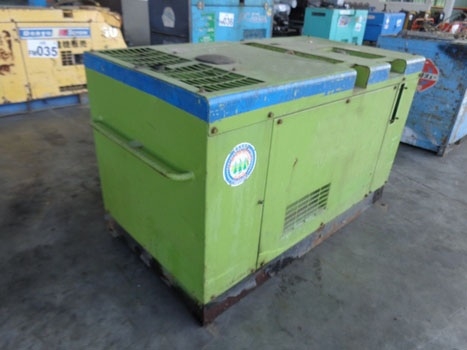 ขายด่วนเครื่องปั๊มลมAIRMAN PDS70S เก่าญี่ปุ่นพร้อมใช้