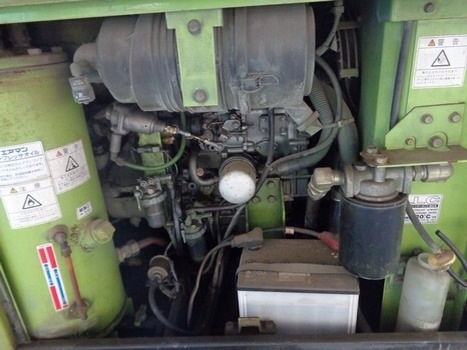 ขายด่วนเครื่องปั๊มลมAIRMAN PDS70S เก่าญี่ปุ่นพร้อมใช้