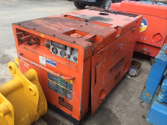 ขายด่วนเครื่องปั๊มลมAIRMAN PDS70S เก่าญี่ปุ่นพร้อมใช้