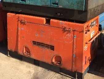 ขายด่วนเครื่องปั๊มลมAIRMAN PDS70S เก่าญี่ปุ่นพร้อมใช้