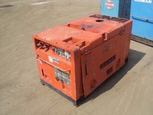 ขายด่วนเครื่องปั๊มลมAIRMAN PDS70S เก่าญี่ปุ่นพร้อมใช้