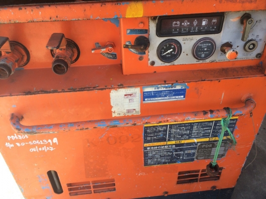 ขายด่วนเครื่องปั๊มลมAIRMAN PDS70S เก่าญี่ปุ่นพร้อมใช้