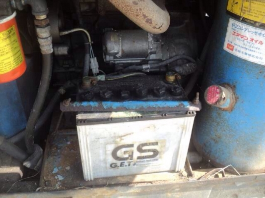 ขายด่วนเครื่องปั๊มลมAIRMAN PDS70S เก่าญี่ปุ่นพร้อมใช้