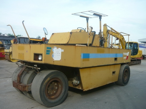 รถบด 7 ล้อยาง SAKAI T600 (เกียร์ออโต้) เก่านอกนำเข้าจากญี่ปุ่น ชั่วโมงการทำงานน้อย ยังไม่ผ่านการใข้งานในไทย 100\% พร้อมลุยงานทุกสถานะ