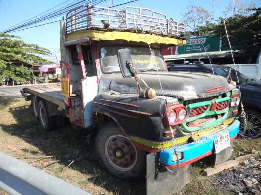 ขายถูกๆ165000บาท รถเทเลอร์10ล้อหัวยาวเข็นรถเกียวและแม็กโค(ไม่มีเล่มนะคับ)