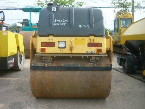 รถบด 5 ตัน Sakai SW502 ปี2007 สภาพนิ้ง พร้อมใช้งาน ชม.ต่ำ รถนอกแท้ 091 695-6445