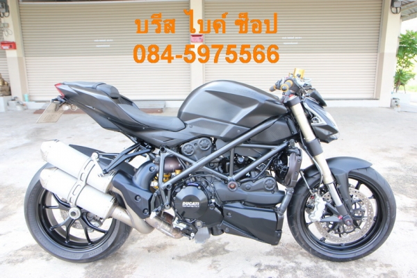 ขาย DUCATI รุ่น STREET FIGHTER 848 สีดำ ปี 2012 รถศูนย์