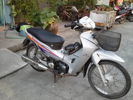 Wave 125 ปี 46 สตาร์ทมือ รถบ้าน เครื่องแน่น สตาร์ทมือใช้งานได้ดี เอกสารครบ ภาษี พรบ.ไม่หมด Wave 125 ปี 46 สตาร์ทมือ รถบ้าน เครื่องแน่น สตาร์ทมือใช้งานได้ดี เอกสารครบ ภาษี พรบ.ไม่หมด