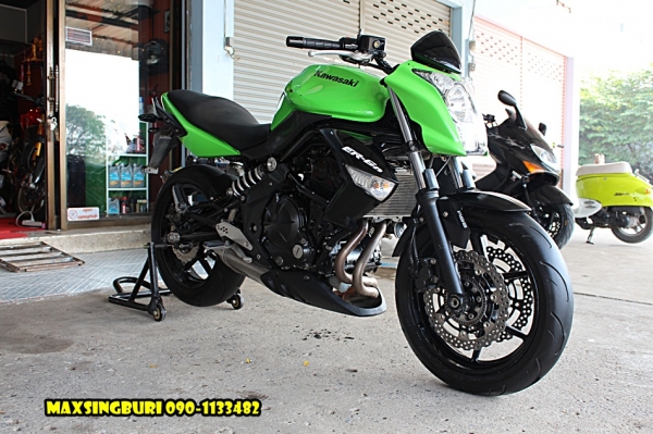 แม็กสิงห์บุรี//((โครตถูกๆ)) KAWASAKI ER6N 650CC ปี2009 ABS ทะเบียนพร้อม 135000 ด่วน