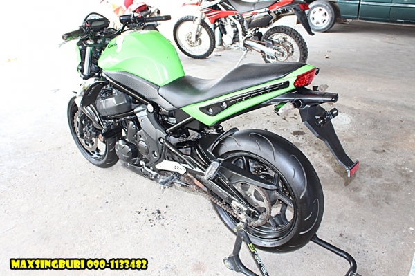 แม็กสิงห์บุรี//((โครตถูกๆ)) KAWASAKI ER6N 650CC ปี2009 ABS ทะเบียนพร้อม 135000 ด่วน