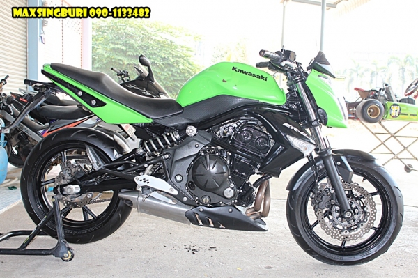 แม็กสิงห์บุรี//((โครตถูกๆ)) KAWASAKI ER6N 650CC ปี2009 ABS ทะเบียนพร้อม 135000 ด่วน