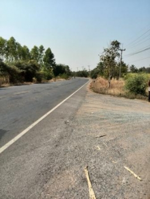 ขายที่ดินเปล่า 161 ตารางวา ติดถนนใหญ่ สายหันคา-เนินขาม ห่างที่ว่าการอ.เนินขาม 2 กม.