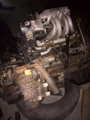 ขายเครื่อง+เกียร์ M/T 5A-FE