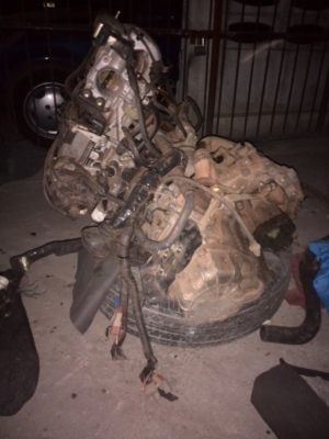 ขายเครื่อง+เกียร์ M/T 5A-FE