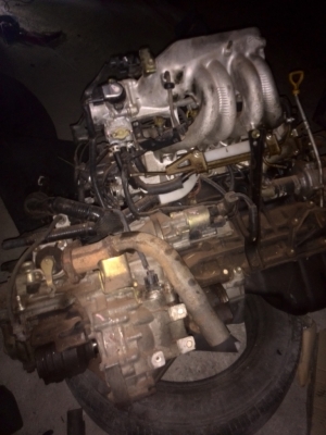 ขายเครื่อง+เกียร์ M/T 5A-FE