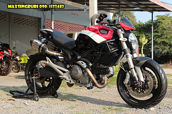 แม็กสิงห์บุรี//DUCATI MONSTER 696 ปี2009 TRI COLUR ของแต่งเพียบ พร้อมสรรพาสมิตร 269000 ด่วน