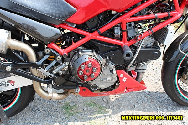 แม็กสิงห์บุรี//DUCATI MONSTER M900 ปี98 สวยๆแต่งเก๋าๆ โหดๆ แรงๆ เสียสรรพาสมิตรแล้ว 159000 ด่วน แม็กสิงห์บุรี//DUCATI MONSTER M900 ปี98 สวยๆแต่งเก๋าๆ โหดๆ แรงๆ เสียสรรพาสมิตรแล้ว 159000 ด่วน