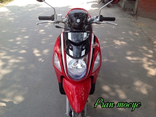 ขายsuzuki lets สีเเดงเทา ปี2013