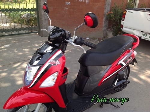 ขายsuzuki lets สีเเดงเทา ปี2013