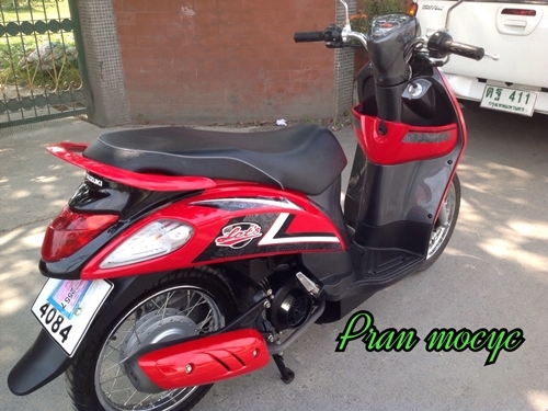 ขายsuzuki lets สีเเดงเทา ปี2013