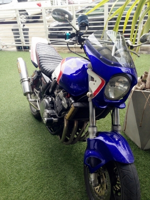 CB400 ปี94-95 มีทะเบียน ไม่ขาดต่อ เอกสารครบ แต่งท้ายเทค 75,000.- CB400 ปี94-95 มีทะเบียน ไม่ขาดต่อ เอกสารครบ แต่งท้ายเทค 75,000.-