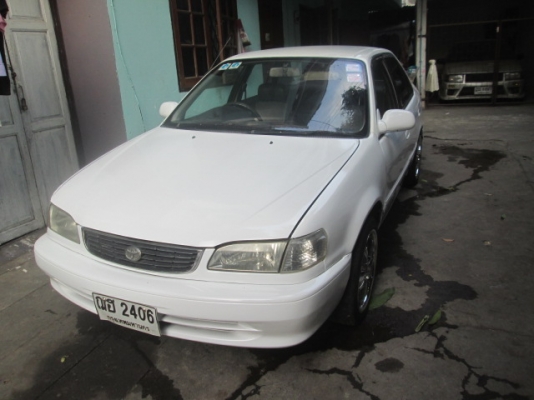 ขาย toyota  AE111ติดแก๊สLPG  ราคา39000มีประกันประเภท3