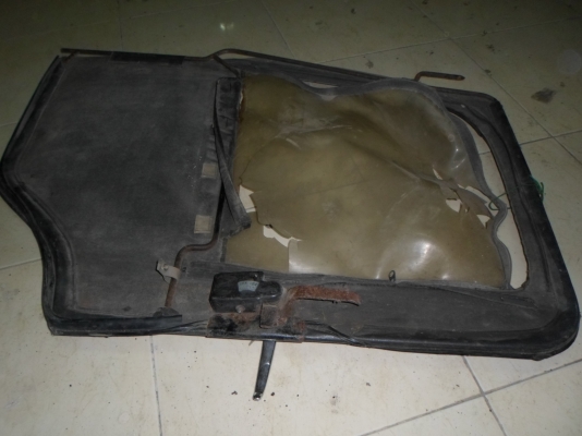 ประตูผ้าใบ จิ๊ปมิตซู J53 J54 2 คู่