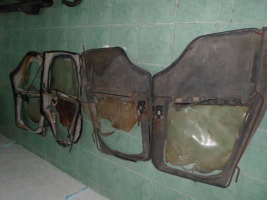 ประตูผ้าใบ จิ๊ปมิตซู J53 J54 2 คู่