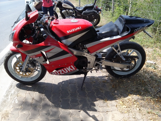 Suzuki gsx 400 cc ทะเบียนแท้