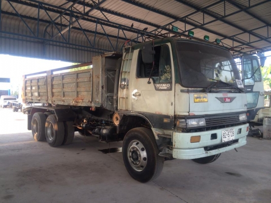 แสงฟ้าเต้นรถ////ขายรถ HINO-3M ดั้มแม่ ลูก2คานดั้ม ส.สุชัย ยางสภาพ80\%