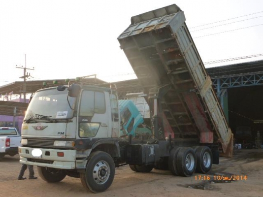 แสงฟ้าเต้นรถ////ขายรถ HINO-3M ดั้มแม่ ลูก2คานดั้ม ส.สุชัย ยางสภาพ80\%