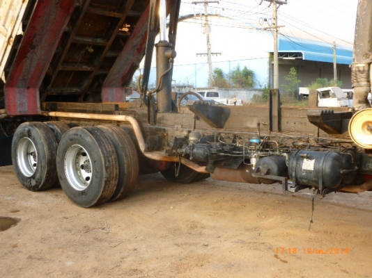 แสงฟ้าเต้นรถ////ขายรถ HINO-3M ดั้มแม่ ลูก2คานดั้ม ส.สุชัย ยางสภาพ80\%