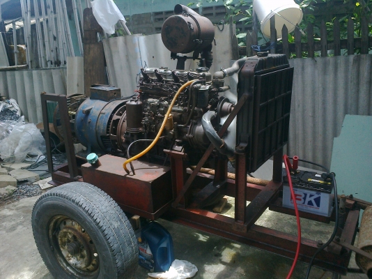 เครื่องปั่นไฟ 2เฟต ไดร์ 10โล