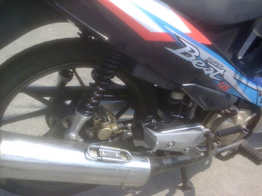 SUSUKI  SUPPER BEST 125  เครื่องดี แมกเดิม ภาษีไม่ขาด  เอกสารครบ  ชื่อผม (ลดราคาจ้า)