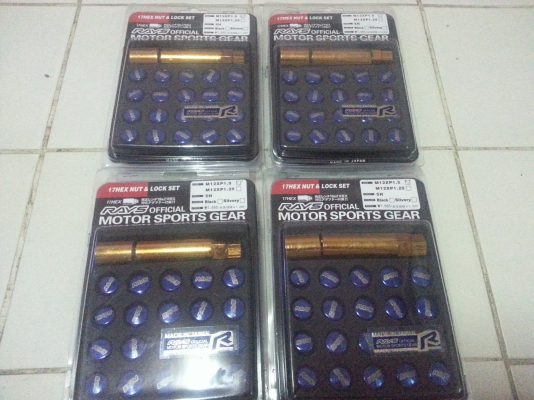 newน๊อตเหล็กrays พร้อมส่งทั่วไทย