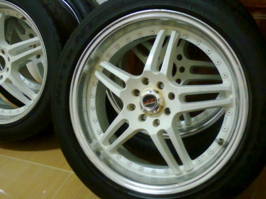 LENSO Passion 17X7 ET42 4/100-114+Nitto NT555 215-45-17 ปี10ดอกสวย