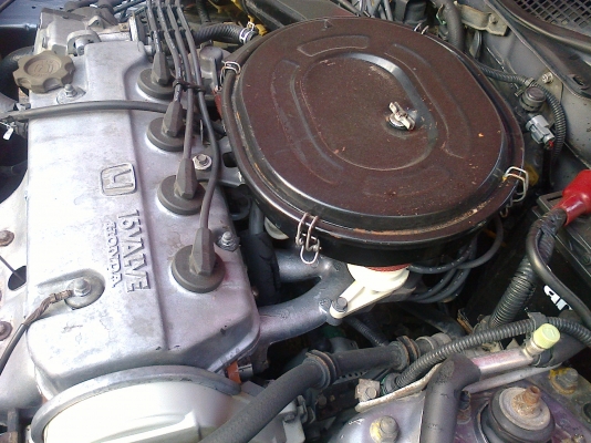 ขายรถHONDA 3DOOR สีแดง ปี94